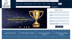 Desktop Screenshot of galaxyeduworld.com